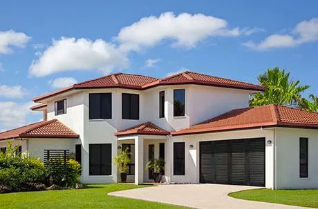 Canyon Ridge louver style garage door