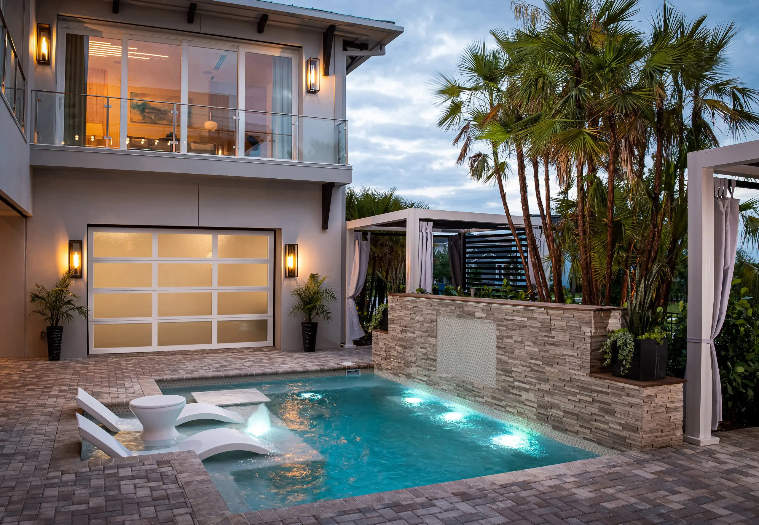 Impact Glass Garage Doors for Sale in South Florida | Broten