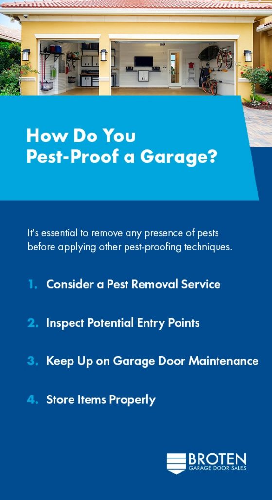 How Do You Pest-Proof a Garage?