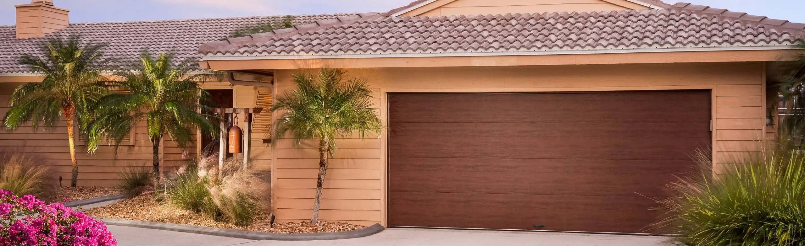 modern steel garage doors